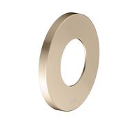 Rosace murale KEUCO surdimensionnée pour robinets et mitigeurs thermostatiques de douche encastrés, ronde, 59553, 59556030091, Couleur: bronze brossé