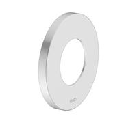 Rosace murale KEUCO surdimensionnée pour robinets et mitigeurs thermostatiques de douche encastrés, ronde, 59553, 59556170091, Couleur: finition aluminium
