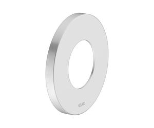 Rosace murale KEUCO surdimensionnée pour robinets et mitigeurs thermostatiques de douche encastrés, ronde, 59553, 59556170091, Couleur: finition aluminium