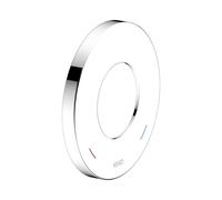 Rosace murale surdimensionnée KEUCO pour mitigeur monocommande et mitigeur de douche encastré, rond, 59551010091, Couleur: Chromé