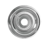 Rosace plate grise Fischer 25 mm 20 pièces