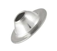 Rosace pour patte à vis hauteur 14mm boite de 100 Scell-it