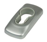 Rosace rectangulaire Horus Midi - fonction clé I - inox FAPIM