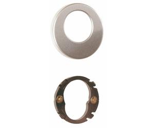 Rosaces cylindre rond 26,5 mm - Bercy, Golf ou Orca - aluminium argent VACHETTE