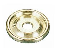 Rosaces pour boutons 1026 et 1029 - laiton poli - D 30 mm FERRASSE