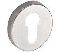 rosaces ronde clé I pour cylindre - inox 202 - LC VACHETTE