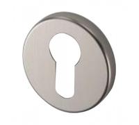 Rosaces rondes de fonction pour poignée de porte - Arcade - aluminium - clé L - noir NORMBAU