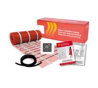Rosani by Magnum Tapis Kit de chauffage au sol électrique - 600 Watts - 4 m² - avec thermostat Wifi blanc 280815