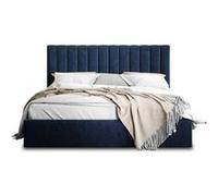 BESTMOBILIER Rosario - lit coffre 160x200 Velours