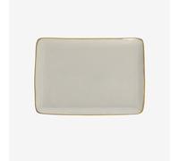 Rose Et Tulipes Plat Rectangulaire 27Cm Concert Gris Perle R135102719