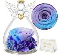 Rose éternelle Ange Boîte cadeau Cadeaux de Noël Femmes Maman Mamie Saint-Valentin