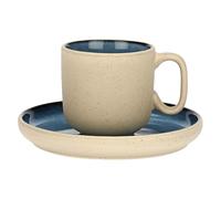 Rose&Tulipani Arpeggio Tasse à café en grès Bleu 90 ml