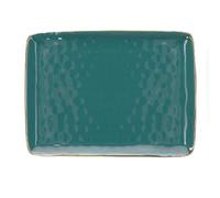 Rose & Tulipes - Plateau Rectangulaire Ottane - Décor Maison, Cuisine - Ligne Concert de Couleurs - Idée Cadeau - Stoneware - 26,5 x 36 cm