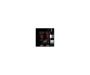 Rose Wine Glass Set