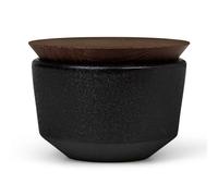 Rosendahl Pot à sel avec couvercle Rå 15 cl Noir