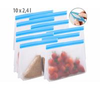 Rosenstein & Söhne 10 sachets de conservation / congélation réutilisables - 2,4 L