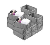 Rosenstein & Söhne 16 caisses de rangement pliables 21 x 14 x 8 cm