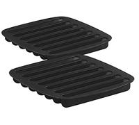Rosenstein & Söhne 2 bacs à glaçon en silicone pour glaçons longs "Stab Ice"