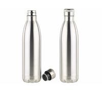 Rosenstein & Söhne 2 bouteilles isothermes 750 ml à double-paroi en acier inoxydable