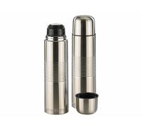 Rosenstein & Söhne 2 bouteilles isothermes en inox + gobelet - Grandes 1 L