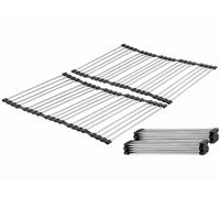Rosenstein & Söhne 2 tapis égouttoirs pliables XXL pour évier