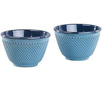 Rosenstein & Söhne 2 tasses à thé style Arare - Bleu