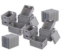 Rosenstein & Söhne 32 caisses de rangement pliables 14,5 x 10,3 x 6 cm