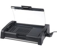 Barbecue électrique de table - ROSENSTEIN & SOHNE - 1650 W - Noir - Céramique - 34 x 24 cm