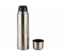 Rosenstein & Söhne Bouteille isotherme en inox + gobelet - Grande 1 L