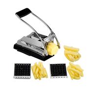 Rosenstein & Söhne Coupe-frites avec 3 grilles et pied à ventouse