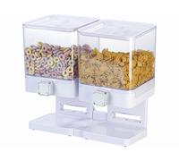 Rosenstein & Söhne Double distributeur alimentaire - coloris blanc