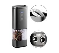 Rosenstein & Söhne Moulin à poivre et sel électrique rechargeable avec broyeur en céramique