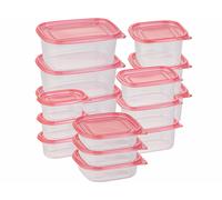 Rosenstein & Söhne Pack de 15 boîtes de conservation en plastique - 5 formats