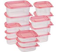 Rosenstein & Söhne Pack de 15 boîtes de conservation en plastique - 5 formats
