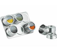 Rosenstein & Söhne Support à épices magnétique avec 6 pots
