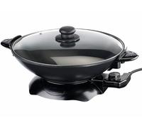 Rosenstein & Söhne Wok électrique avec thermostat et revêtement antiadhésif