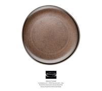 Rosenthal - Junto shiny bronze - ariette plate / Fruit / Dessert CM 22 -