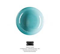 Rosenthal - mesh Aqua - fond plat Ø CM 21 - Revendeur Autorisée