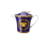 Rosenthal Versace Ikarus Medusa bleu Théière 6 p.