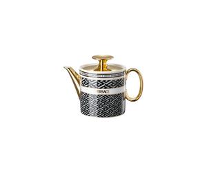 Rosenthal Versace Théière Signature Noir La Greca