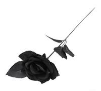Roses Artificielles en Soie 35cm Réalistes pour déco Roses Artificielles | Matériau soie et flanelle, aspect réaliste, tête de pour fleur 8.9cm, tige pour robuste, pour idéal salon chambre(B)