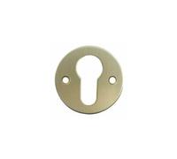 Rosette 6462 Rosace ronde clé Ø47 mm aluminium champagne
