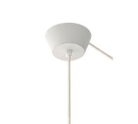 Rosette Basique en Céramique Moebe Blanc