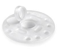 Rosette en plastique, diamètre 60 mm, boîte de 500 pièces, pour panneaux isolants en bois