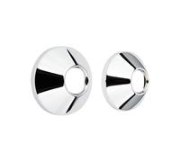 ROSETTE GROHE 02210 Pour S-Connexion DN 15 D:70Mm 2 Pièces Chromé