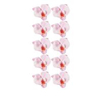 Rosettes en plastique Bowknot décorations de gâteaux ensemble de 10 pièces avec des embellissements de gâteaux de conception pastel pour l ' ornement d ' événement de célébration de de table de