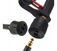 Rosfix Adaptateur Raccord Rapide QC - Plastique Haute Résistance, 160 Bar, 60°C | M22x1,5 14mm | compatible avec nettoyeur haute pression Nilfisk, Stihl, Husqvarna