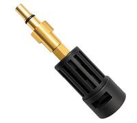 Rosfix Adaptateur Nettoyeur Haute Pression - Black & Decker vers Kärcher K Bayonet | ABS + Aluminium | 160 Bar, 60°C | pour Lance, Brosse, Tuyau | Accessoire de Lavage