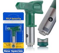 Rosfix Buse de Pulvérisation LP 408 - Faible Pression, 20 cm à 30 cm | Précision, Économie de Peinture | 80-140 Bar | Pour Finitions | Accessoire pour Pistolet à Peinture