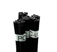 Rosfix Fil à Souder Plastique PC-U 100g Noir 42cm Mix 8mm 3,5mm